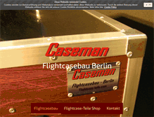 Tablet Screenshot of flightcasebau-berlin.de